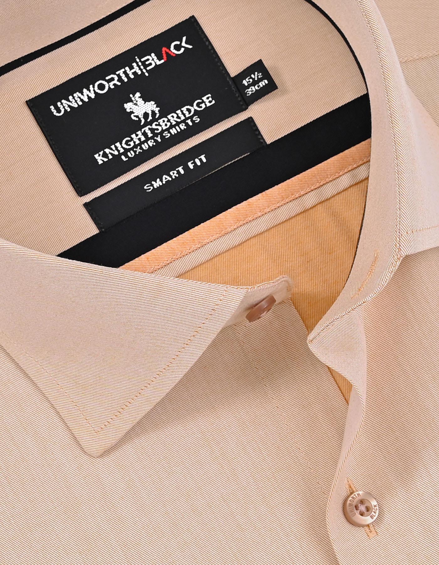 Plain L Orange Tailored Smart Fit Shirt FS2168-3SF-15