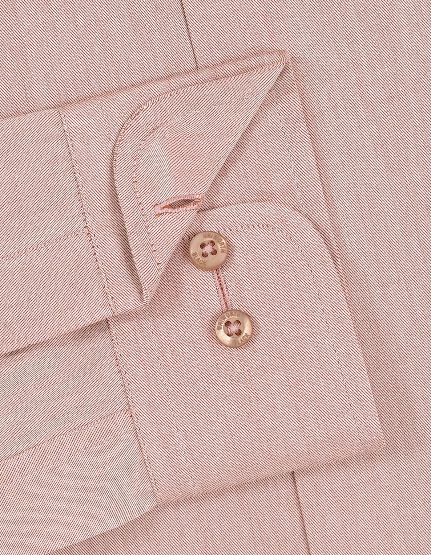 Plain L Brown Classic Fit Shirt FS2169-4RF-15.5