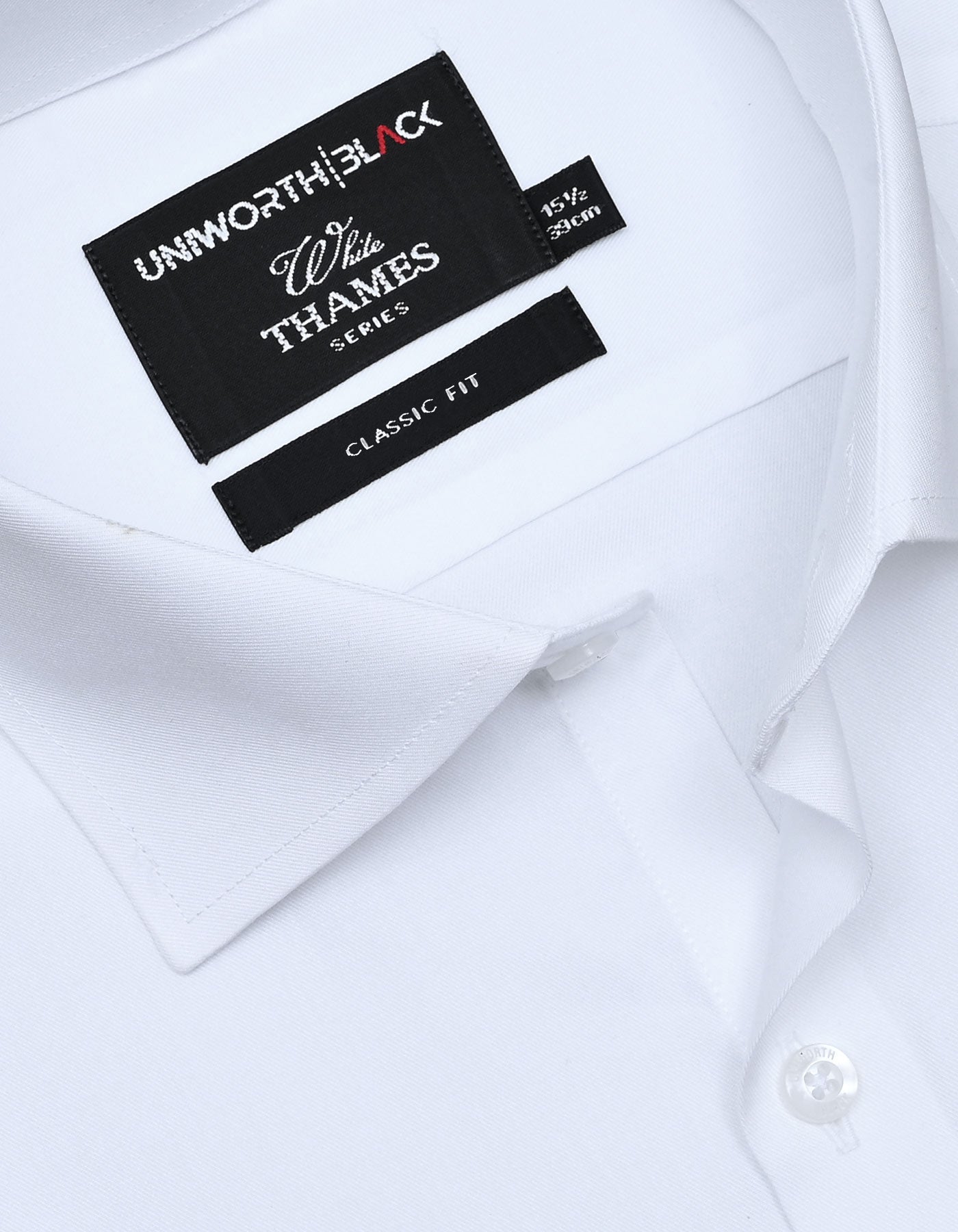Plain White Classic Fit Shirt FS2171-3RF-15