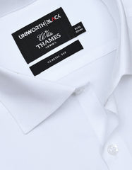 Plain White Classic Fit Shirt FS2171-3RF-15