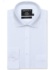 Plain White Classic Fit Shirt FS2171-3RF-14.5