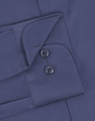 Plain Navy Classic Fit Shirt FS2172-5RF-15.5