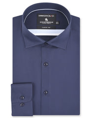 Plain Navy Classic Fit Shirt FS2172-5RF-14.5
