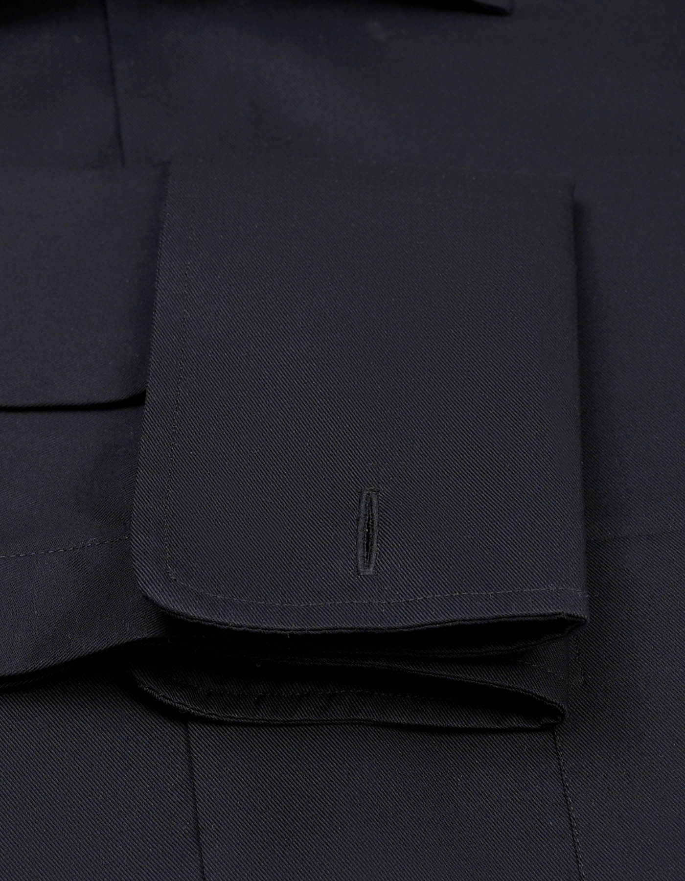 Plain Black Classic Fit Shirt FS2173RD-15.5
