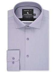 Plain Grey Classic Fit Shirt FS2176-8RF-14.5