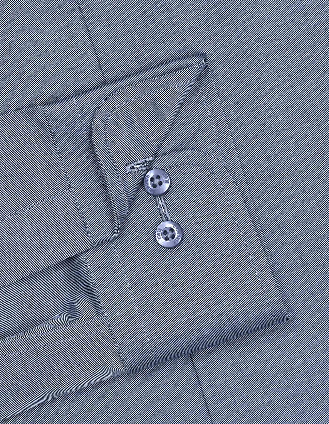 Plain D Grey Tailored Smart Fit Shirt FS2178SF-15.5
