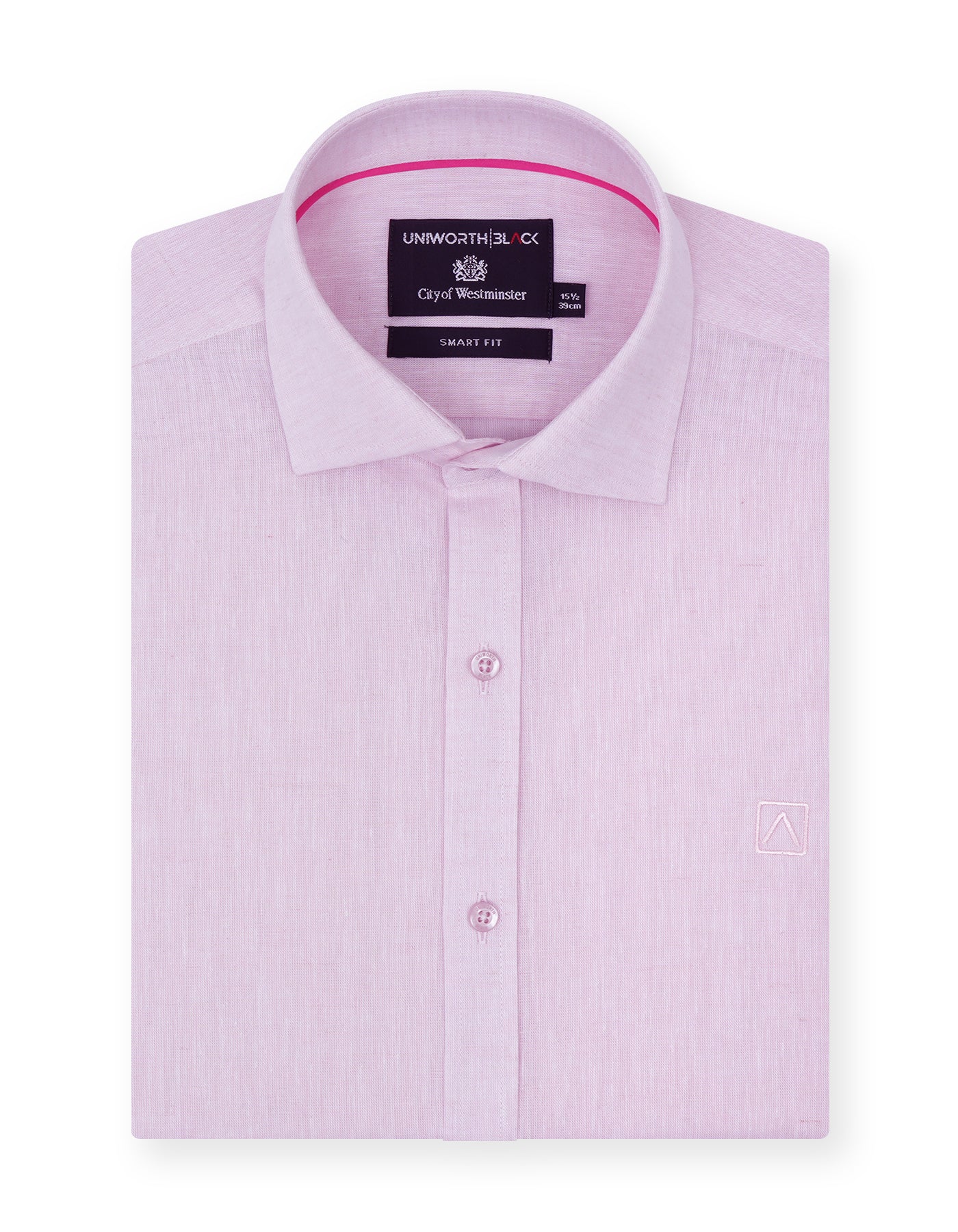 Plain Pink Smart Fit Shirt FS2229-1SF-14.5