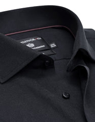 Plain Black Smart Fit Shirt FS2231-2SF-15