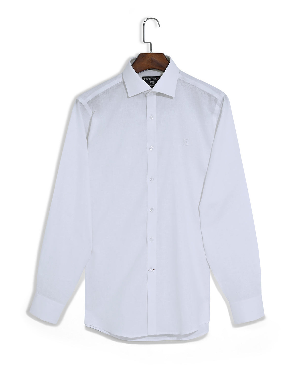 Plain White Smart Fit Shirt FS2233SF-15.5