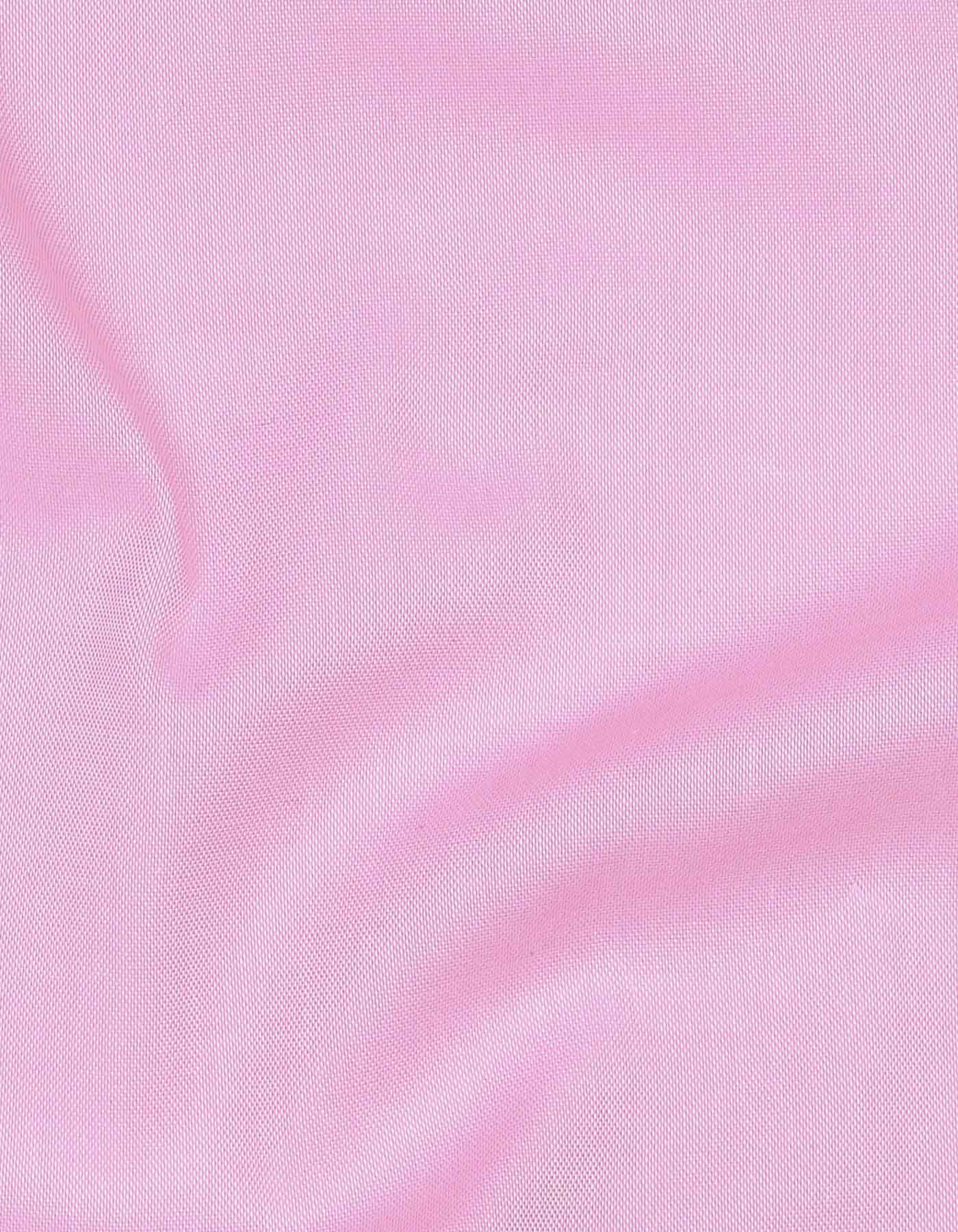 Plain L Pink Tailored Smart Fit Shirt FS2266-1SF-16
