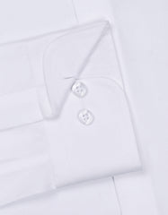 Plain White Classic Fit Shirt FS2272RF-15.5