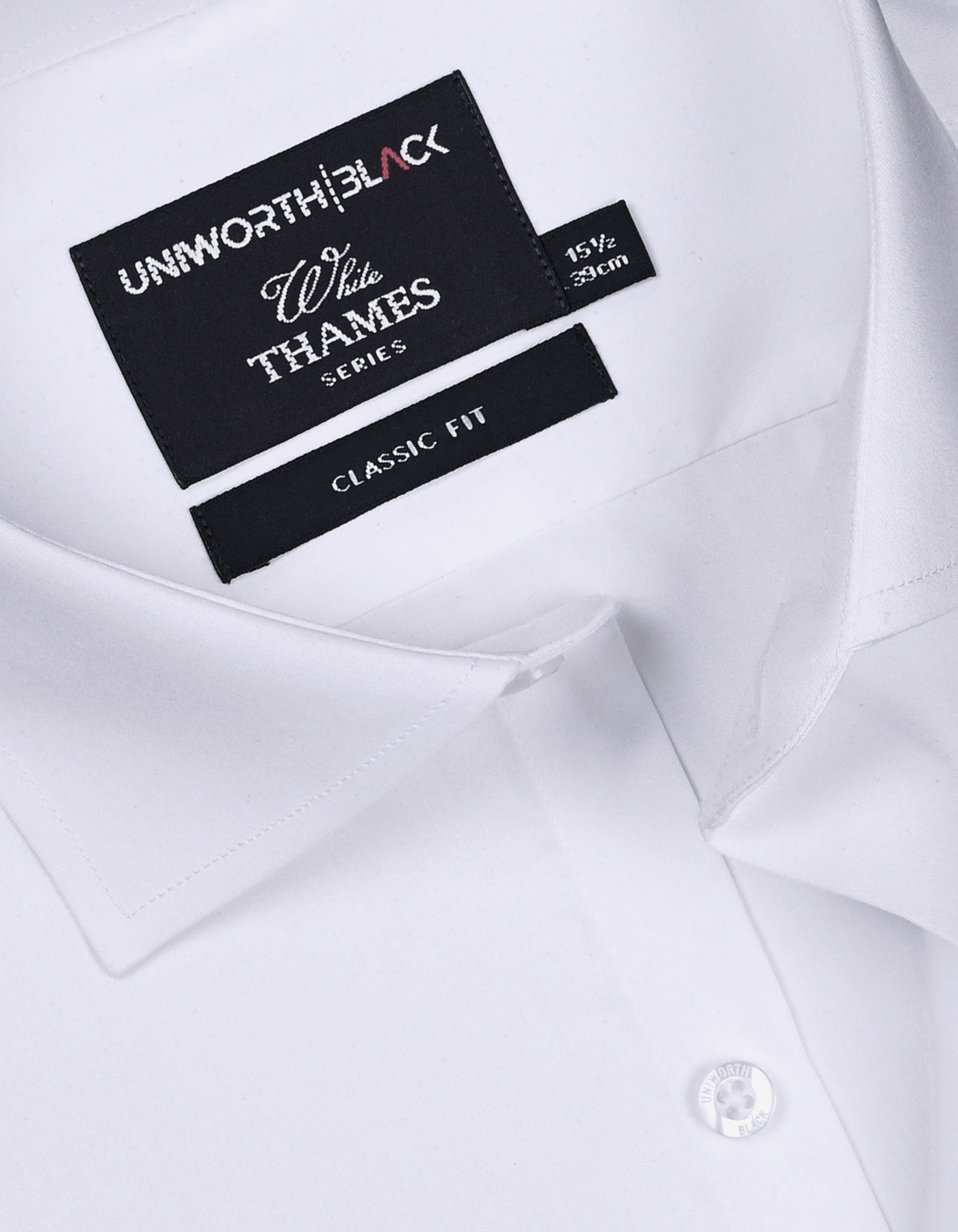 Plain White Classic Fit Shirt FS2272RF-15