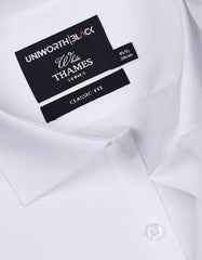 Plain White Classic Fit Shirt FS2272RF-15