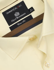 Plain Cream Classic Fit Shirt FS2274RF-15