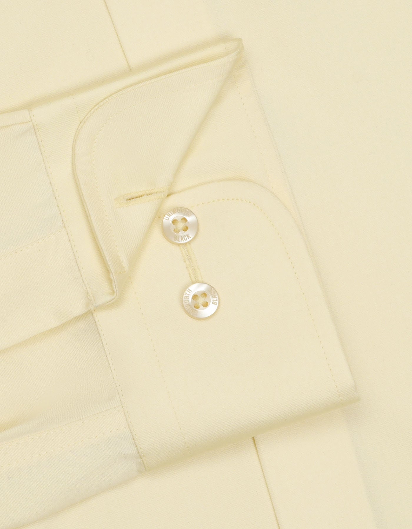 Plain Cream Tailored Smart Fit Shirt FS2274SF-15.5