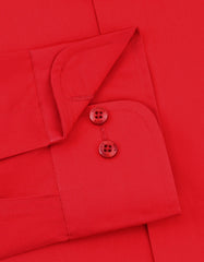 Plain Red Classic Fit Shirt FS2276RF-15.5