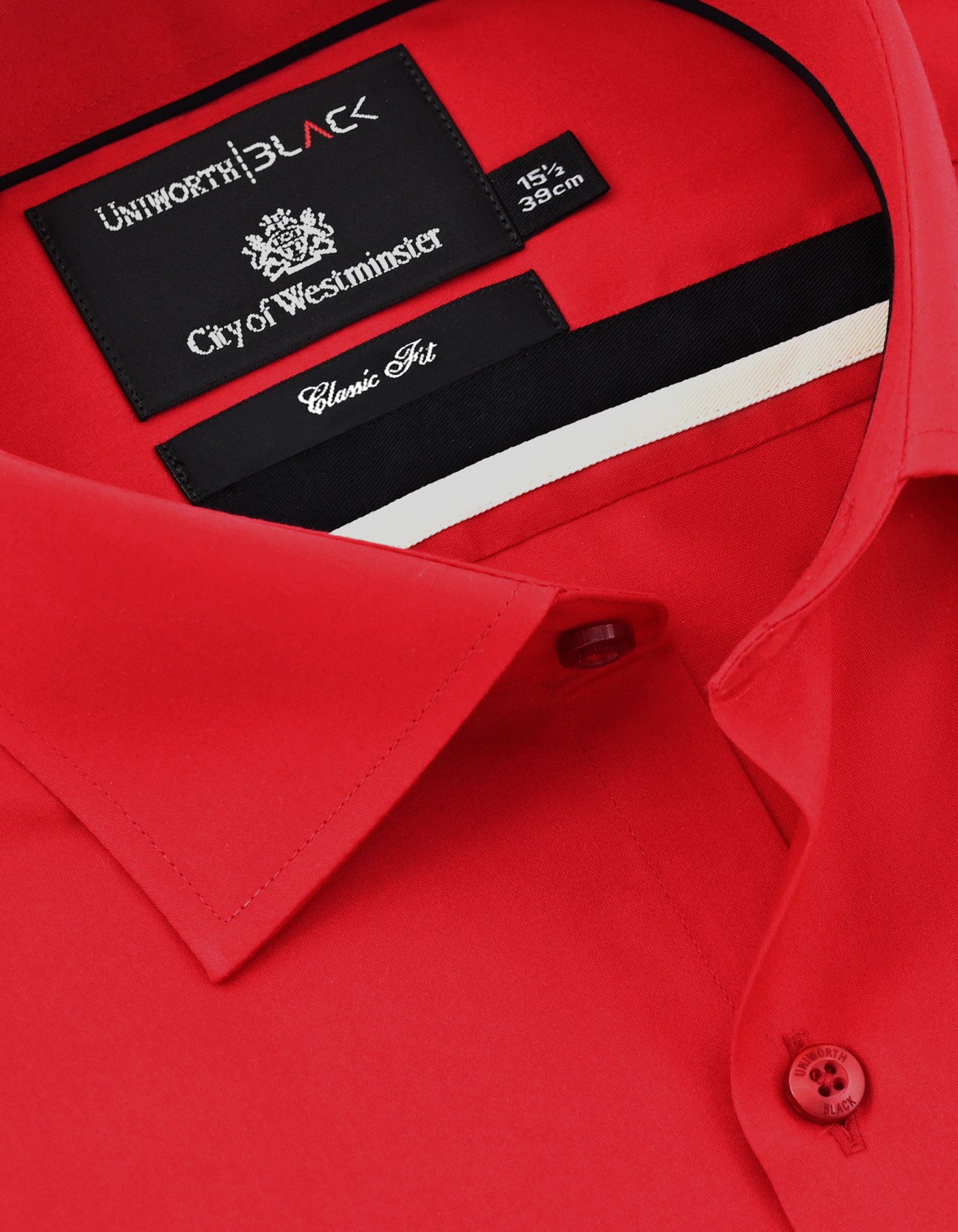 Plain Red Classic Fit Shirt FS2276RF-15