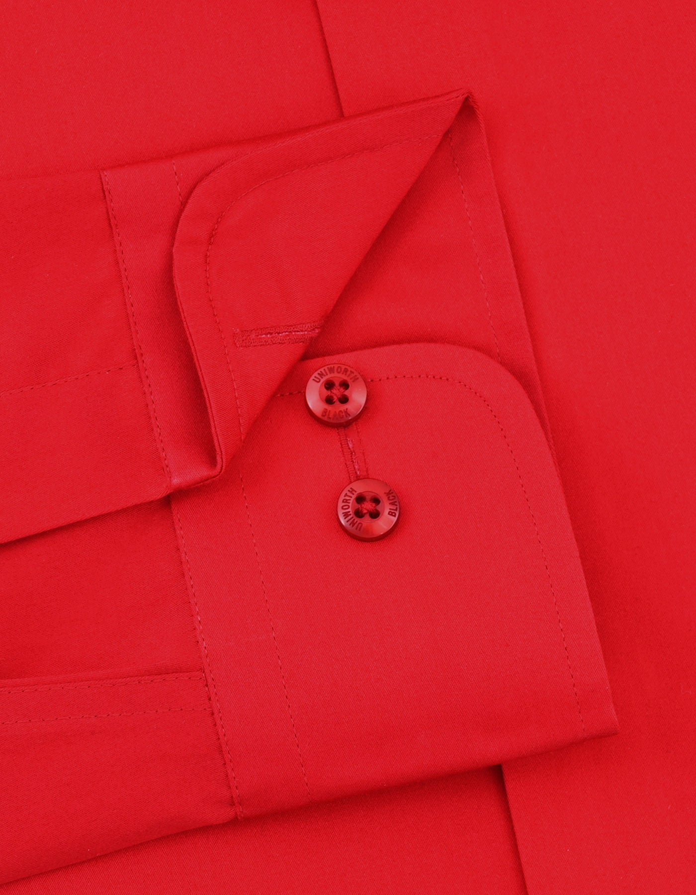 Plain Red Tailored Smart Fit Shirt FS2276SF-15.5