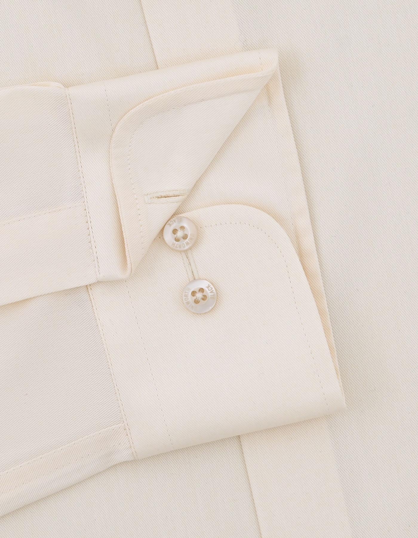 Plain Beige Tailored Smart Fit Shirt FS2284-1SF-15.5