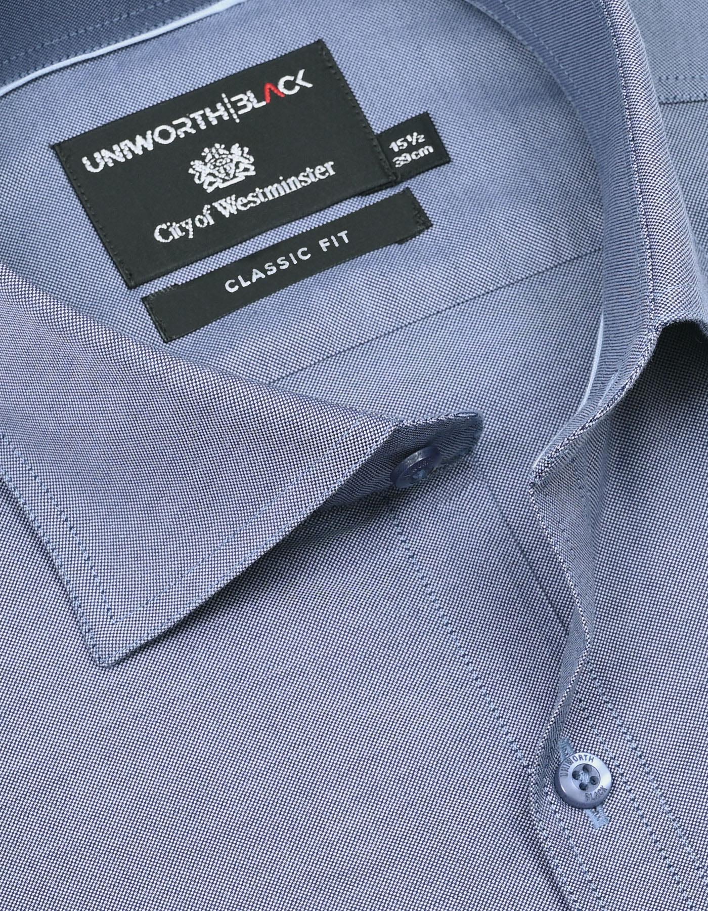 Plain Ash Grey Classic Fit Shirt FS2302RF-15