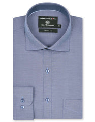 Plain Ash Grey Classic Fit Shirt FS2302RF-14.5