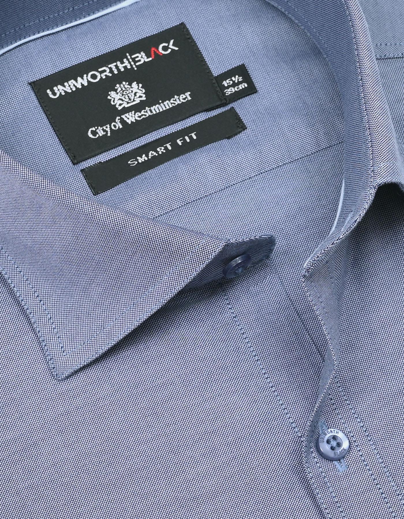 Plain Ash Grey Tailored Smart Fit Shirt FS2302SF-15
