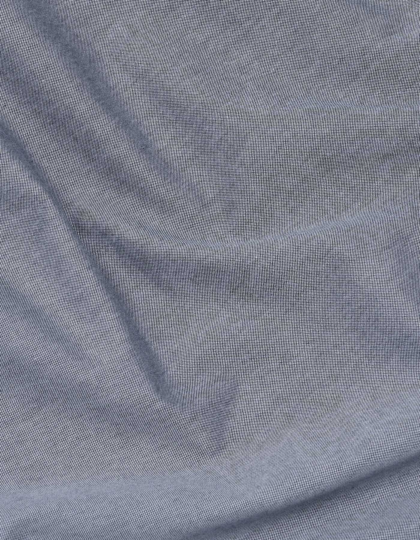 Plain Grey Tailored Smart Fit Shirt FS2303SF-16