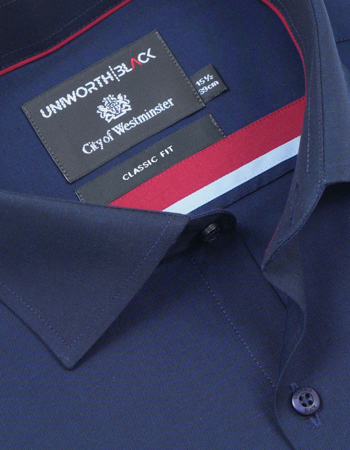 Plain Royal Blue Classic Fit Shirt FS2336-2RF-15