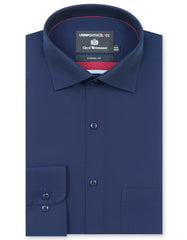 Plain Royal Blue Classic Fit Shirt FS2336-2RF-14.5