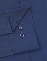 Plain Royal Blue Tailored Smart Fit Shirt FS2336-2SF-15.5