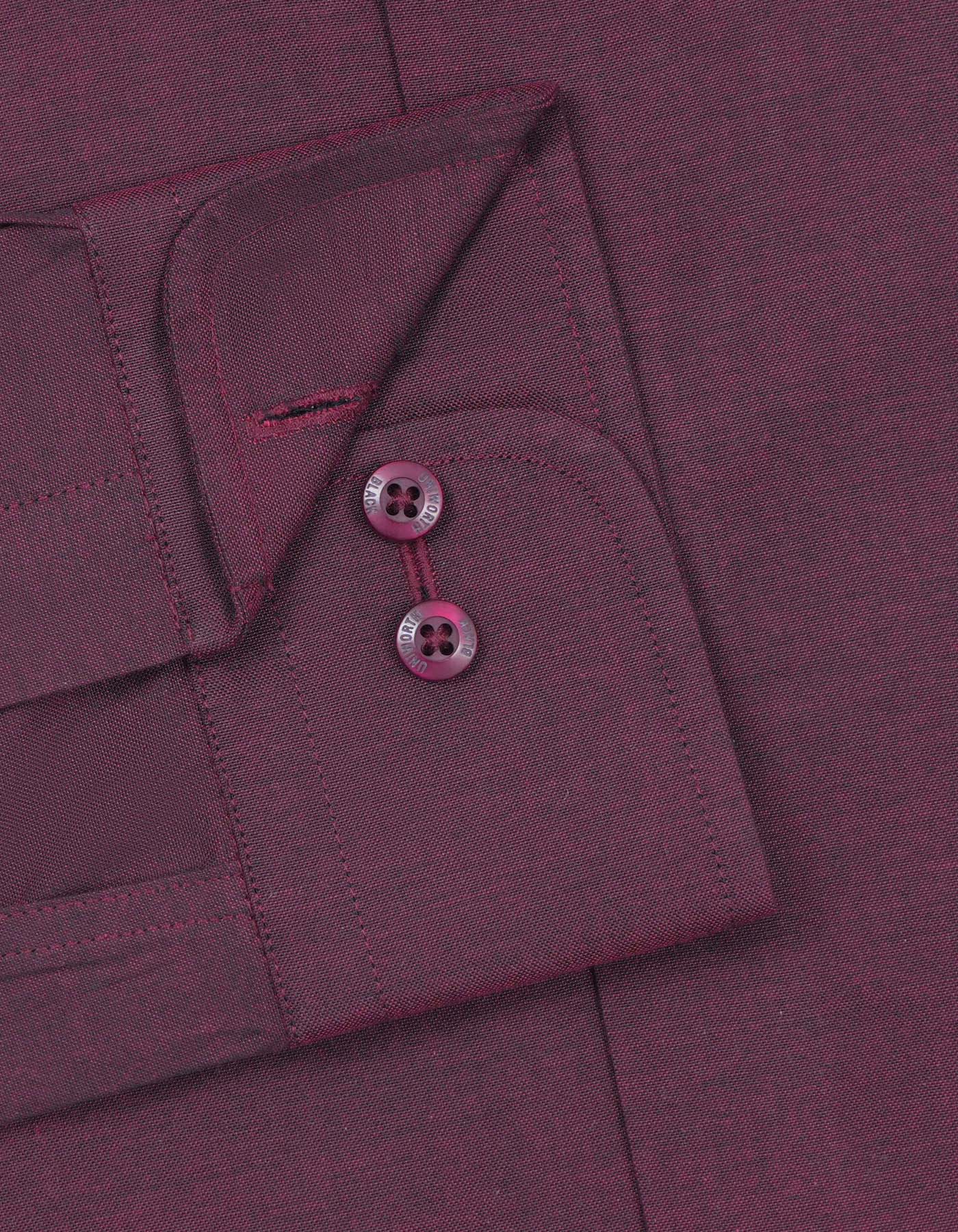 Plain Maroon Classic Fit Shirt FS2337-1RF-15.5