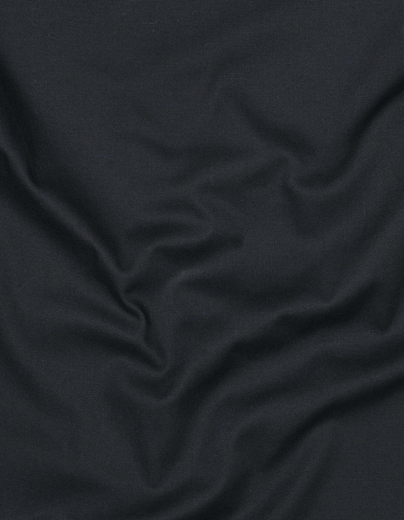 Plain Black Classic Fit Shirt FS2338RD-16