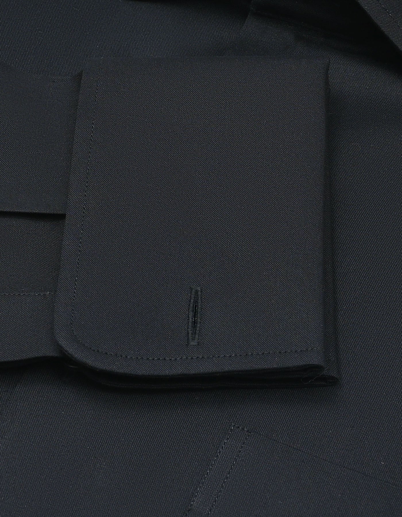 Plain Black Classic Fit Shirt FS2338RD-15.5