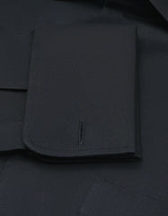 Plain Black Classic Fit Shirt FS2338RD-15.5