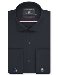 Plain Black Classic Fit Shirt FS2338RD-14.5