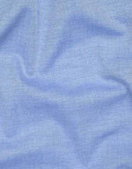Plain L Blue Classic Fit Shirt FS2341-2RF-16