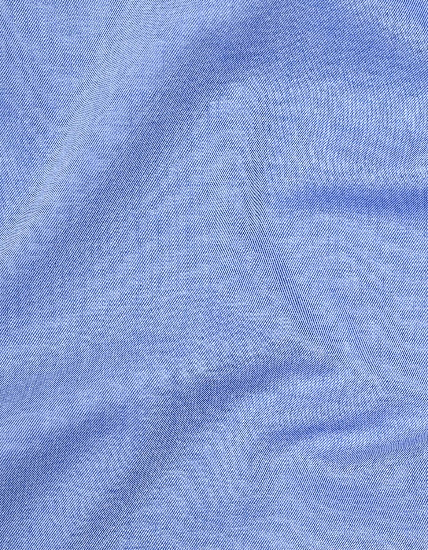 Plain L Blue Tailored Smart Fit Shirt FS2341SD-16