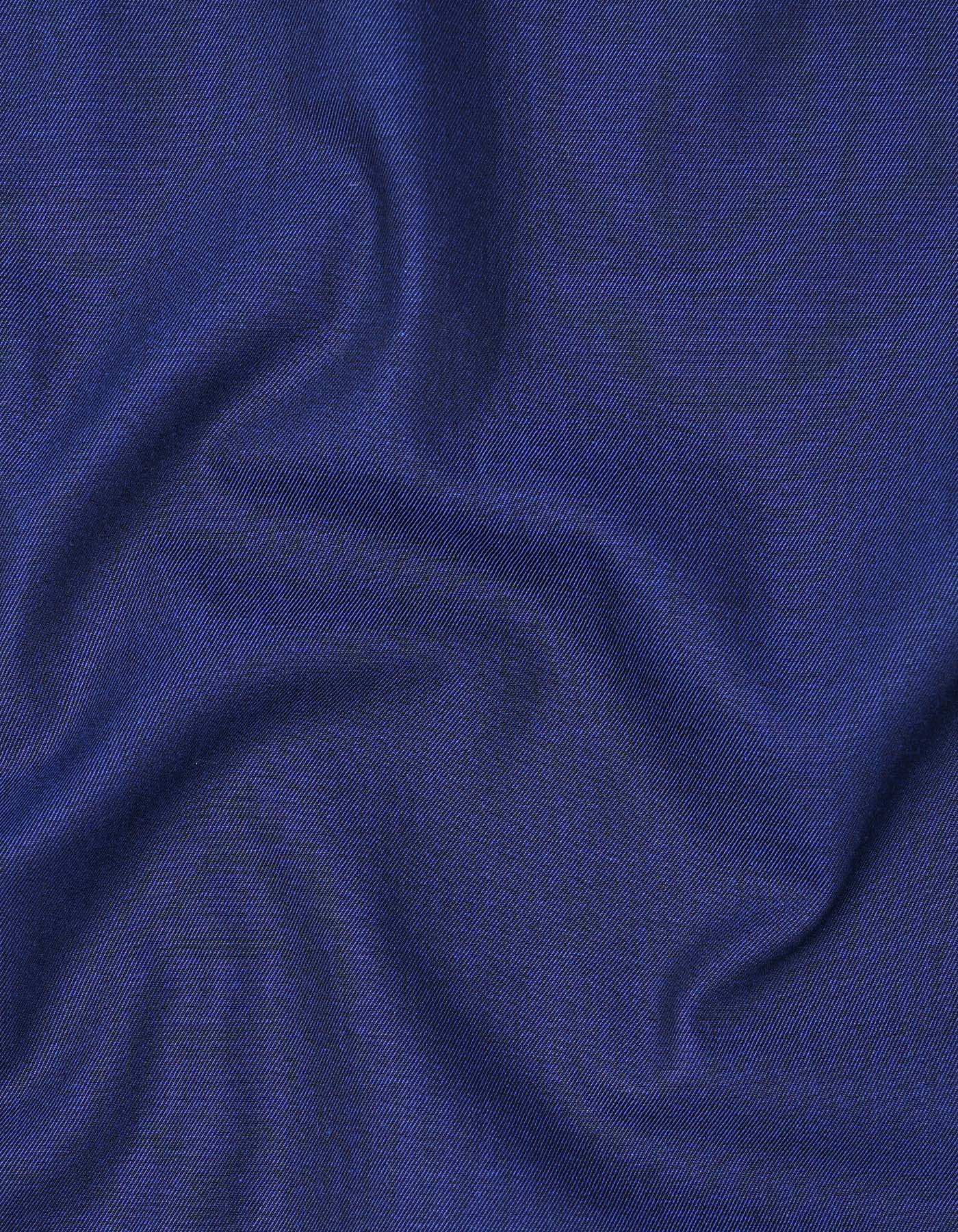 Plain Royal Blue Classic Fit Shirt FS2342-1RF-16