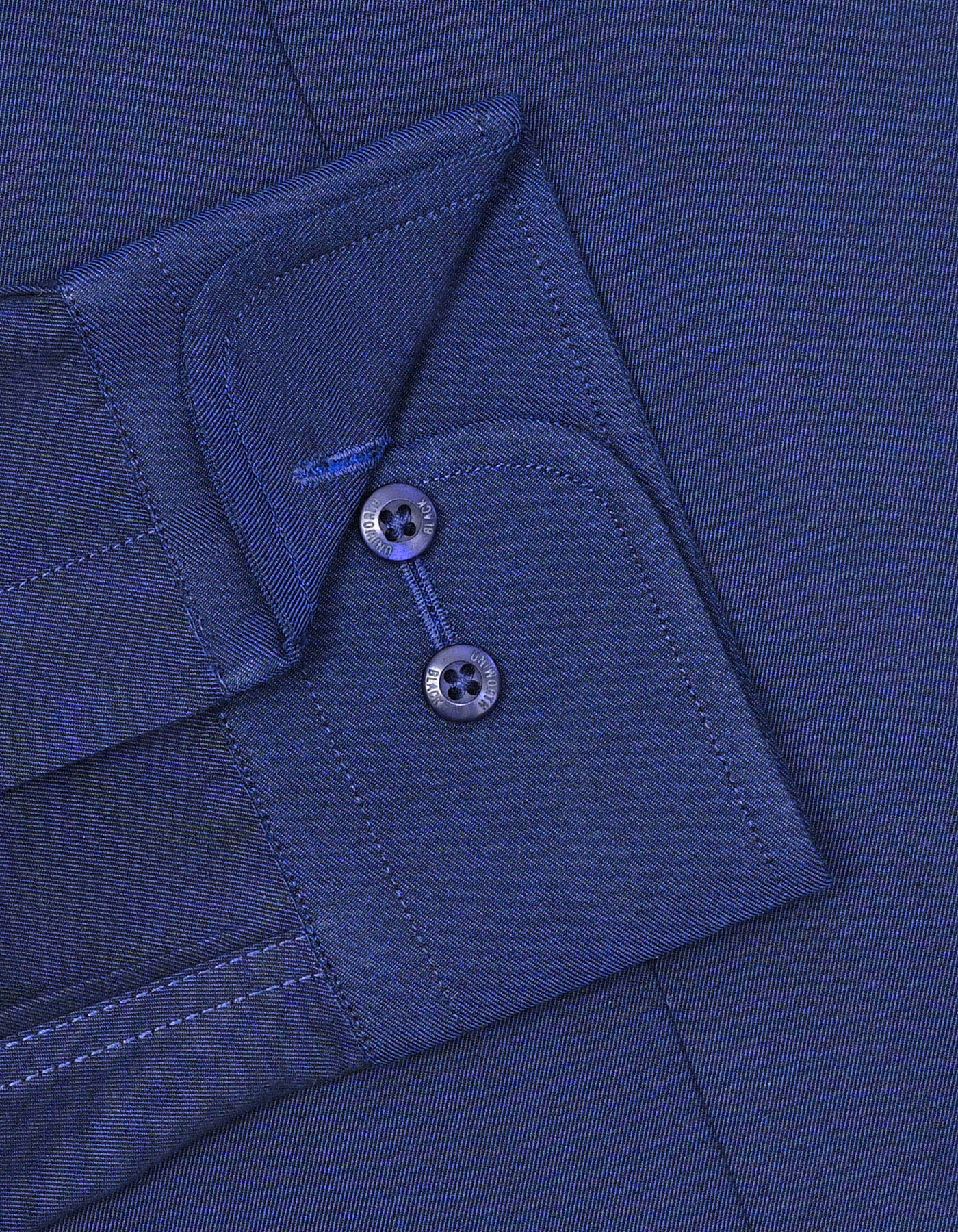 Plain Royal Blue Tailored Smart Fit Shirt FS2342-1SF-15.5