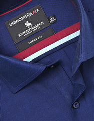 Plain Royal Blue Tailored Smart Fit Shirt FS2342-1SF-15
