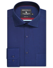 Plain Royal Blue Tailored Smart Fit Shirt FS2342-1SF-14.5