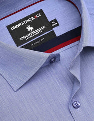 Plain Blue Classic Fit Shirt FS2343-3RF-15