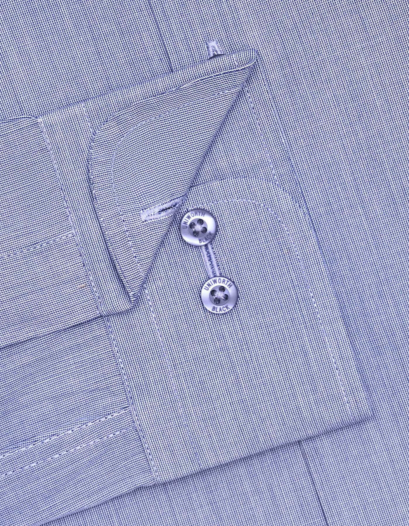 Plain Blue Tailored Smart Fit Shirt FS2343-3SF-15.5