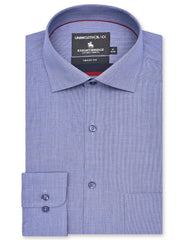 Plain Blue Tailored Smart Fit Shirt FS2343-3SF-14.5