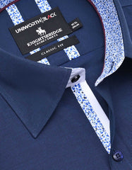Plain Royal Blue Classic Fit Shirt FS2352-2RF-15