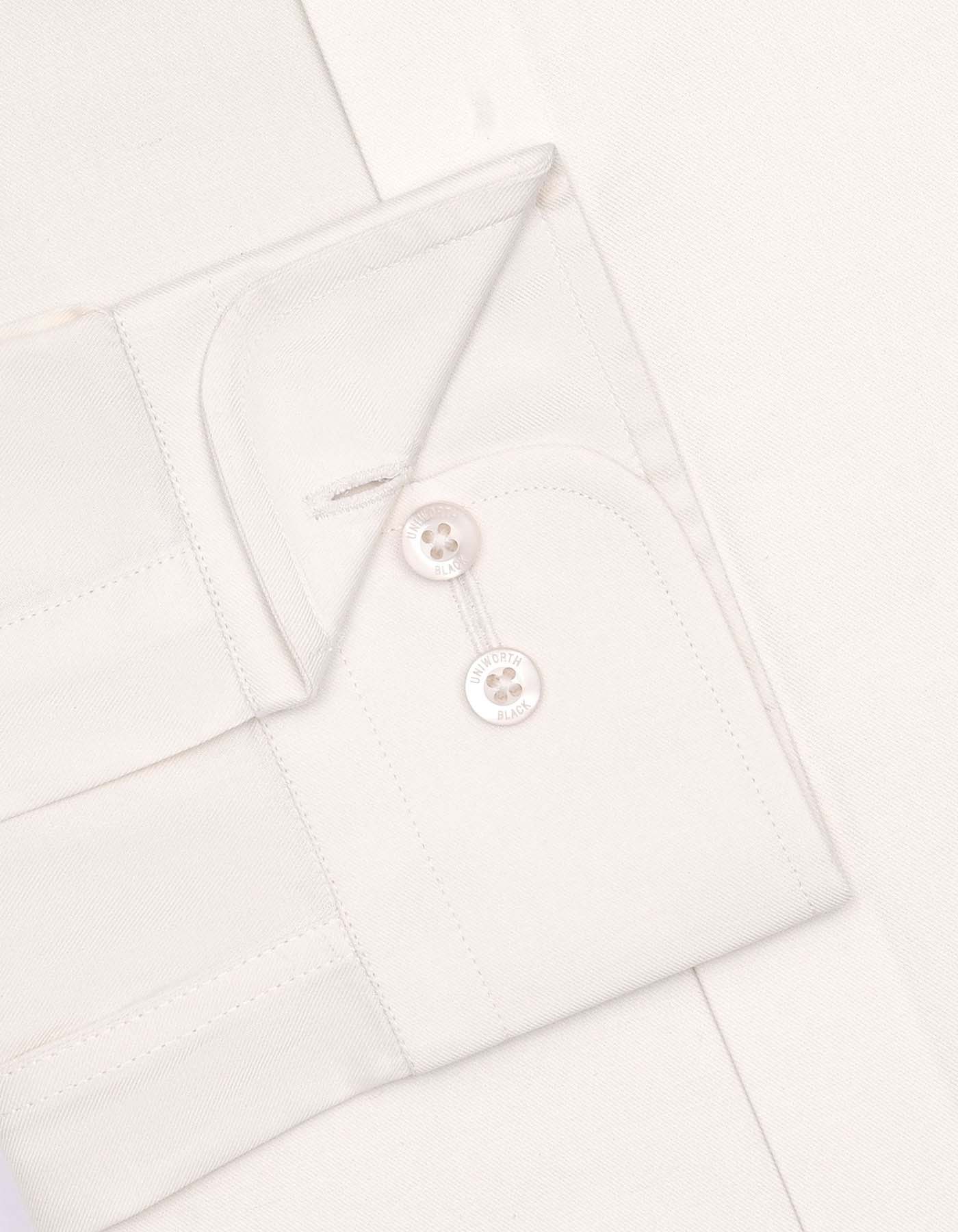 Plain Beige Tailored Smart Fit Shirt FS2353-2SF-15.5