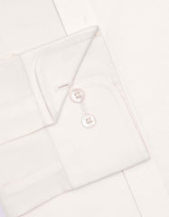 Plain Beige Tailored Smart Fit Shirt FS2353-2SF-15.5