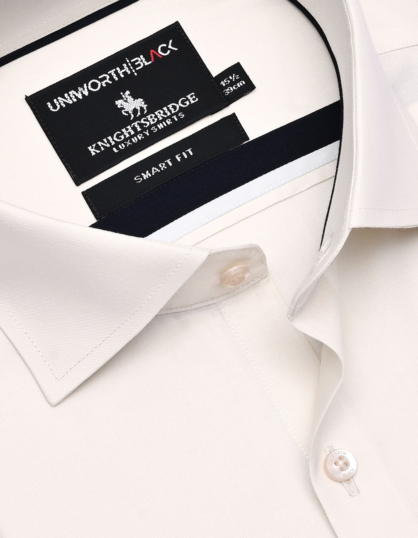 Plain Beige Tailored Smart Fit Shirt FS2353-2SF-15