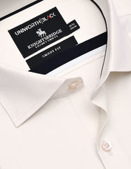 Plain Beige Tailored Smart Fit Shirt FS2353-2SF-15