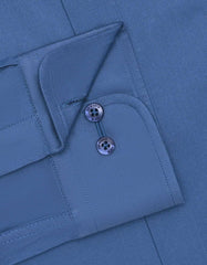 Plain Blue Tailored Smart Fit Shirt FS2354-1SF-15.5